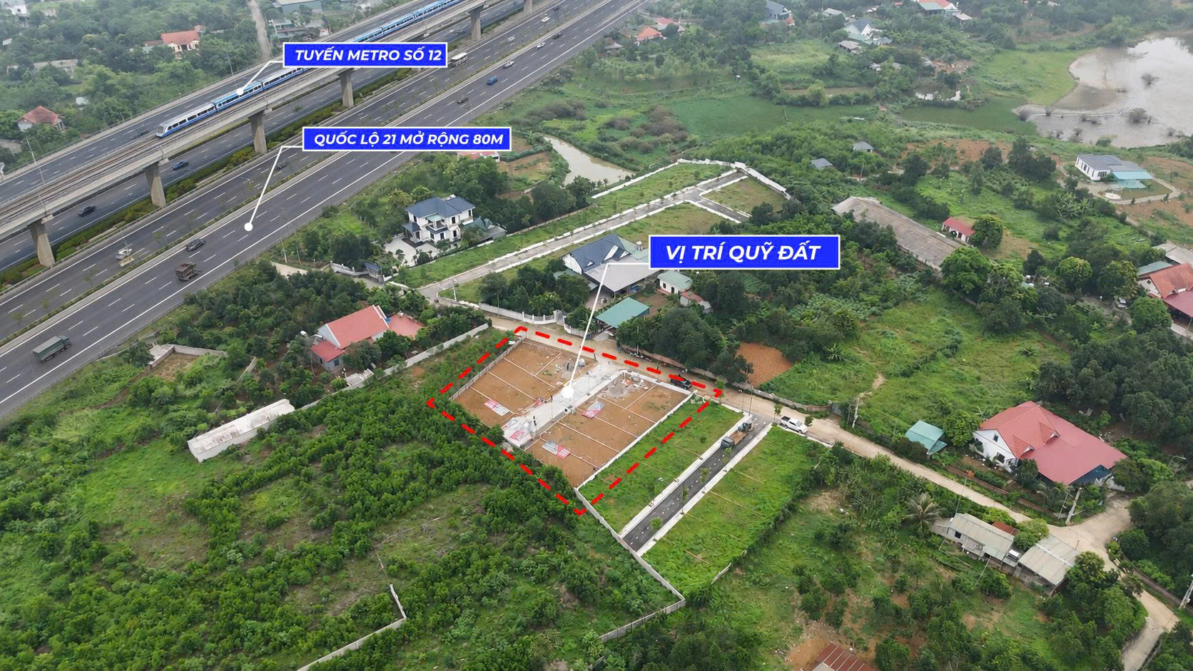 Chính chủ bán lô đất F0 tại Hoà LẠc tiềm năng giá tốt