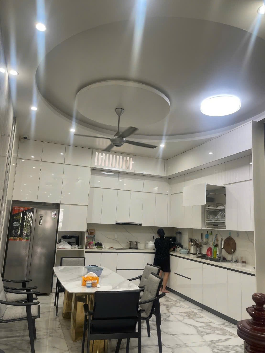 Bán nhà 4.5 tầng mặt đường đôi KĐT Tuệ Tĩnh, TP HD, 80m2, mt 5m, 5 ngủ khép kín, chỉ suýt 7 tỷ