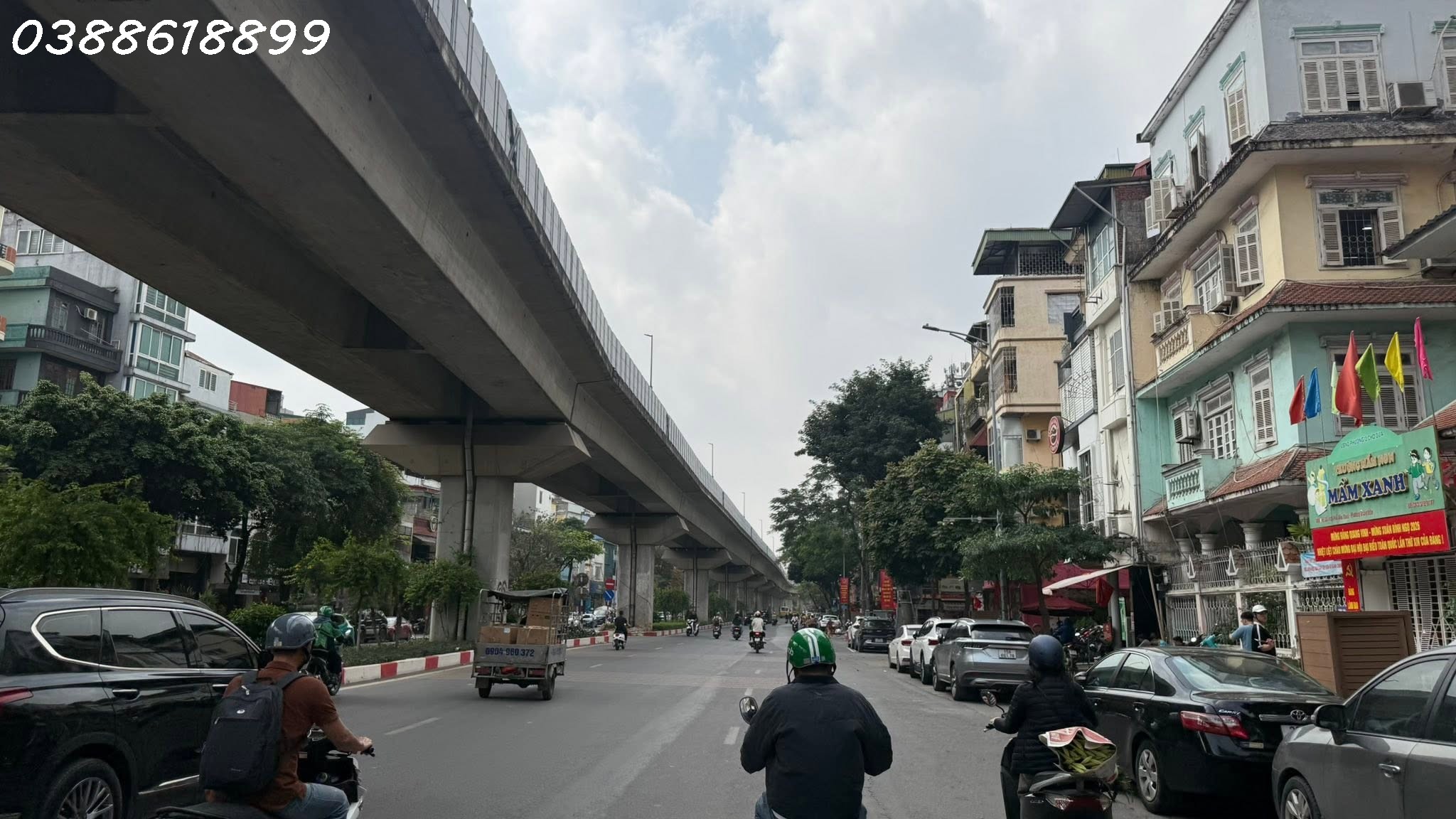 BÁN TÒA VĂN PHÒNG MẶT PHỐ HÀO NAM - ĐỐNG ĐA - THÔNG SÀN - 55M2 - 7 TẦNG THANG MÁY- GIÁ 42 TỶ