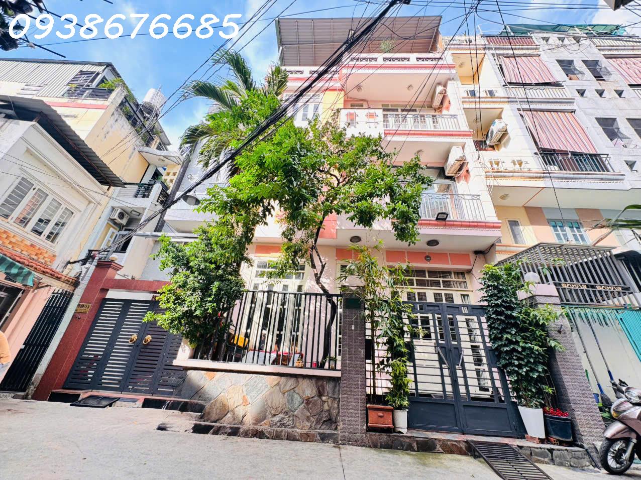 BÁN NHÀ 5 TẦNG BTCT MỚI - MẶT TIỀN HXH 6M Đ.CÁCH MẠNG THÁNG 8, QUẬN 3- DT ĐẸP 6.1M*14,5M- VỊ TRÍ NGAY VÒNG XOAY 3/2- 0938676685 CHÍNH CHỦ GIANG GIANG