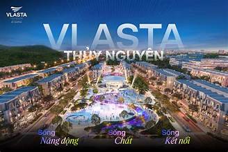 Cực Sốc nhà liền kề 62,5m,4 tầng dự án Vlasta Thuỷ Nguyên,trung tâm thị trấn Núi Đèo giá