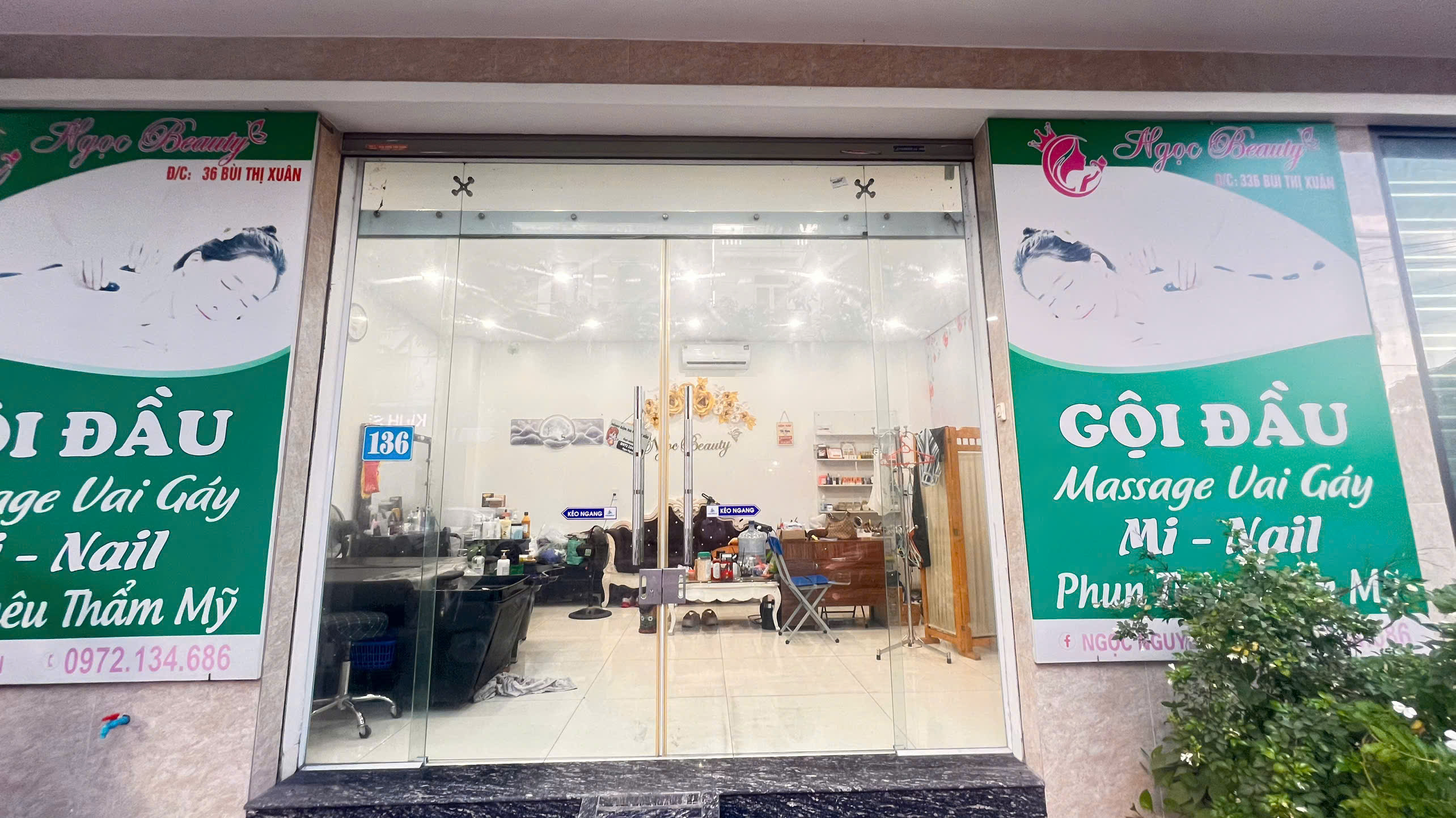 CẦN SANG NHƯỢNG TIỆM NAIL MI,GỘI ĐẦU, CHĂM SÓC DA TẠI THÁI BÌNH