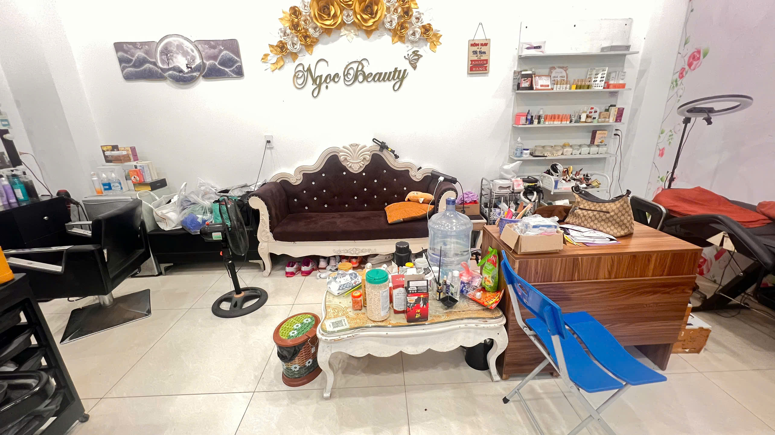 CẦN SANG NHƯỢNG TIỆM NAIL MI,GỘI ĐẦU, CHĂM SÓC DA TẠI THÁI BÌNH