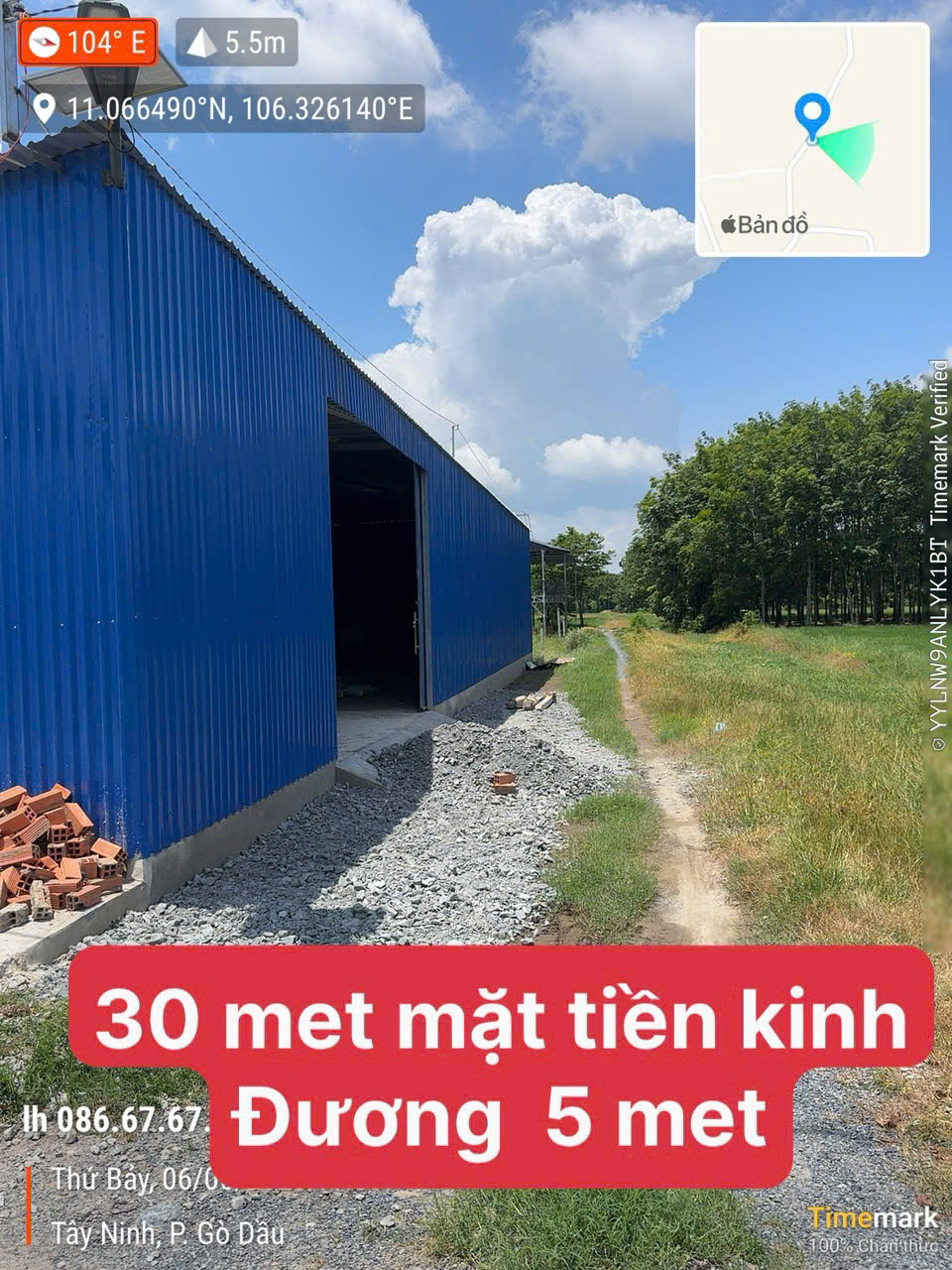 ► KHO XƯỞNG ĐẸP – VỊ TRÍ THUẬN TIỆN GÒ DẦU, TÂY NINH