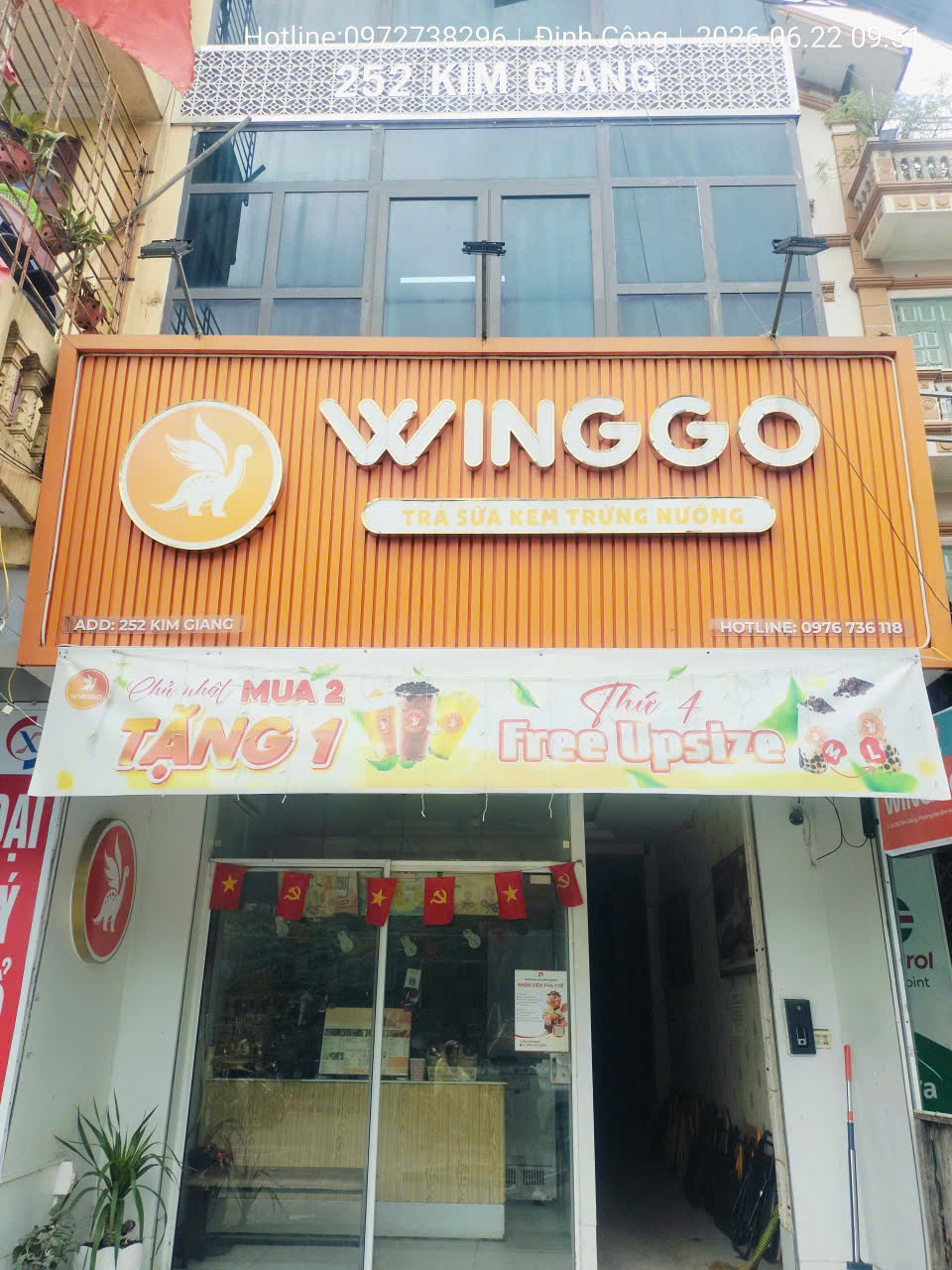 Nhượng lại văn phòng tầng 2 toà nhà 252 kim giang