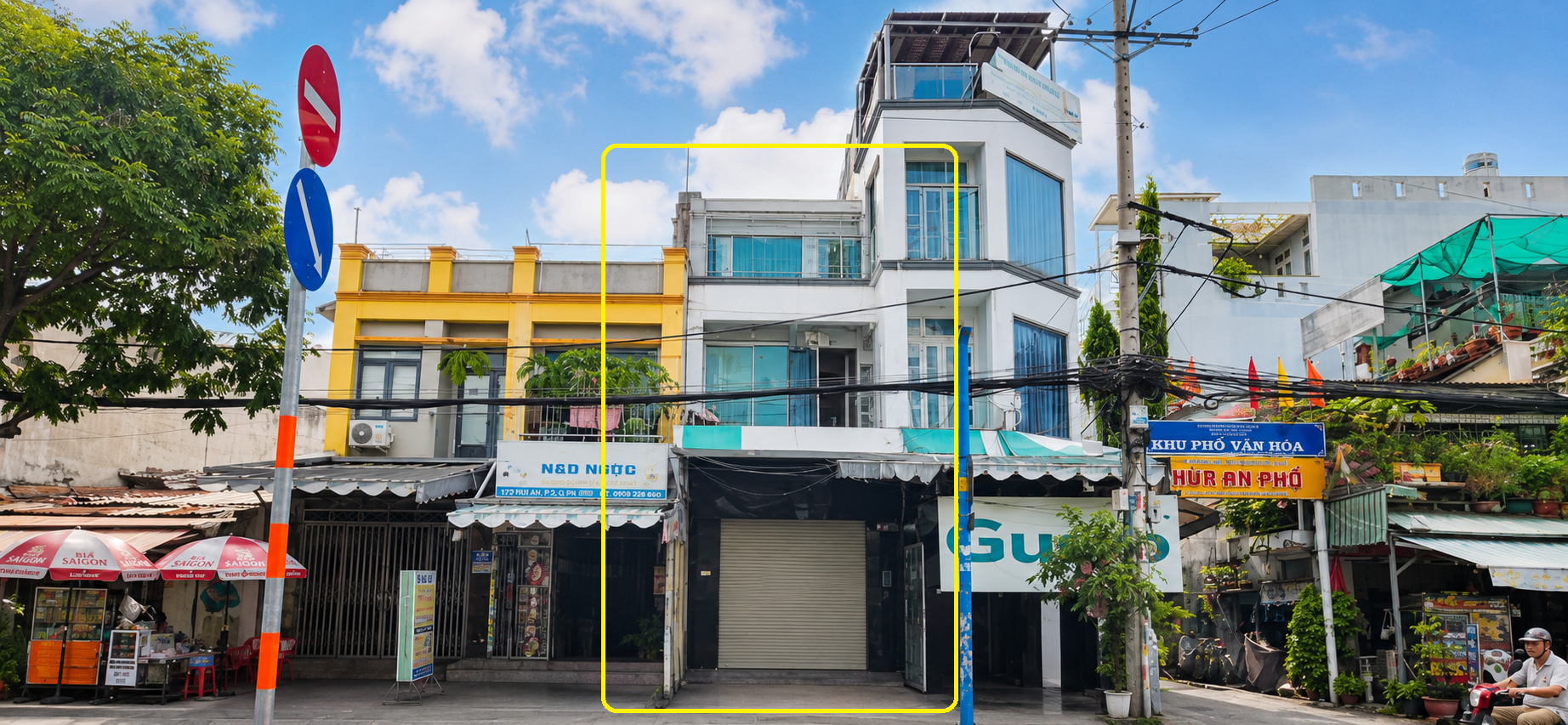 Cho thuê nhà Mặt Tiền Mặt Tiền Kênh Tân Hóa Q.Tân Phú 48m², 3TẦNG, 20Triệu - KHU ĂN UỐNG, DỊCH VỤ