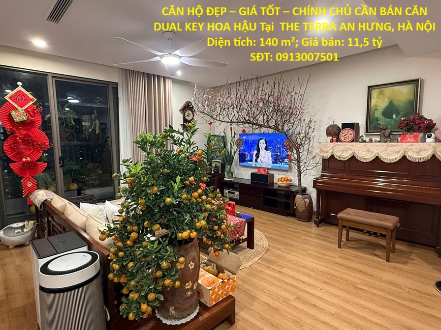 CĂN HỘ ĐẸP – GIÁ TỐT – CHÍNH CHỦ CẦN BÁN CĂN DUAL KEY HOA HẬU Tại  THE TERRA AN HƯNG, HÀ NỘI