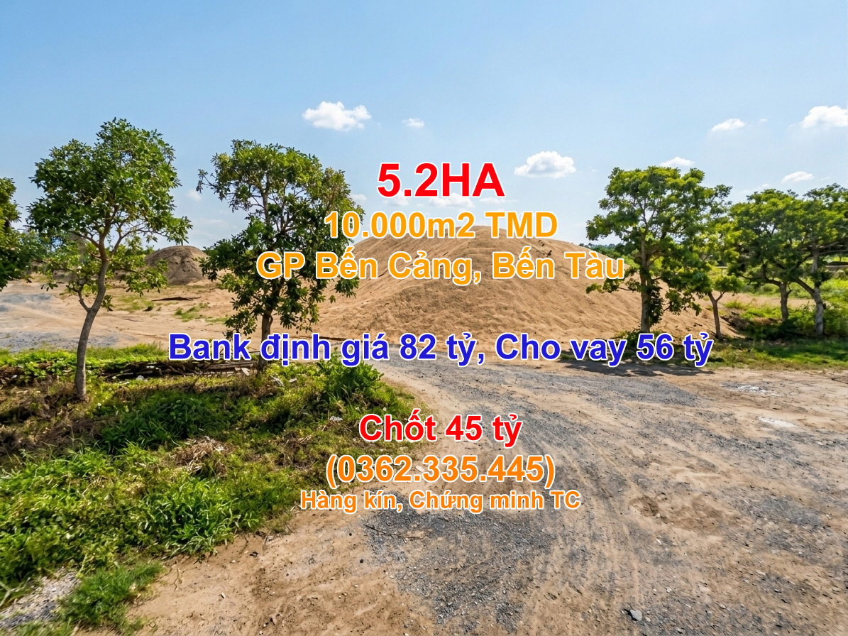 [D2535K*] ĐẤT 3 MẶT TIỀN QL91B CẦN THƠ, GIÁ CHỈ 45 TỶ