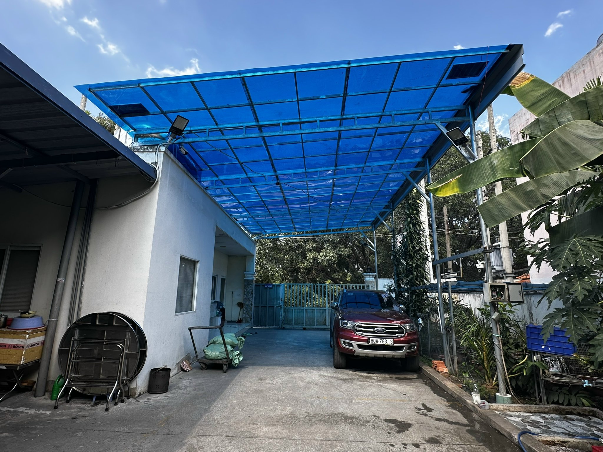 Bán kho, nhà xưởng tại ĐT 747B, P. Tân Khánh, HCM (P. Thái Hòa, Tp. Tân Uyên) 1272m², 16x80 mét