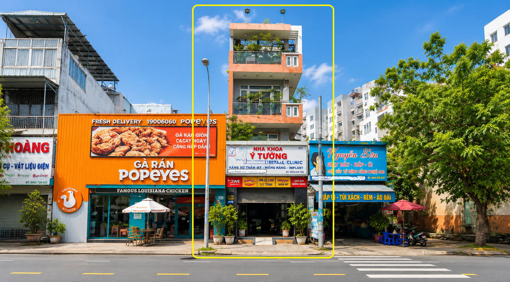 Cho thuê nhà Mặt Tiền Cạnh AEON Tân Phú 100m², 4TẦNG - KHU DỊCH VỤ , THƯƠNG HIỆU SẦM UẤT