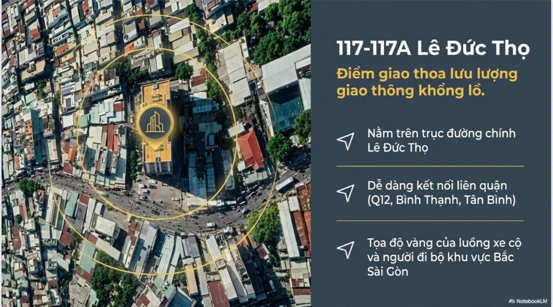 CHO THUÊ MẶT BẰNG THƯƠNG MẠI GÒ VẤP – DIỆN TÍCH LỚN 1.500M²