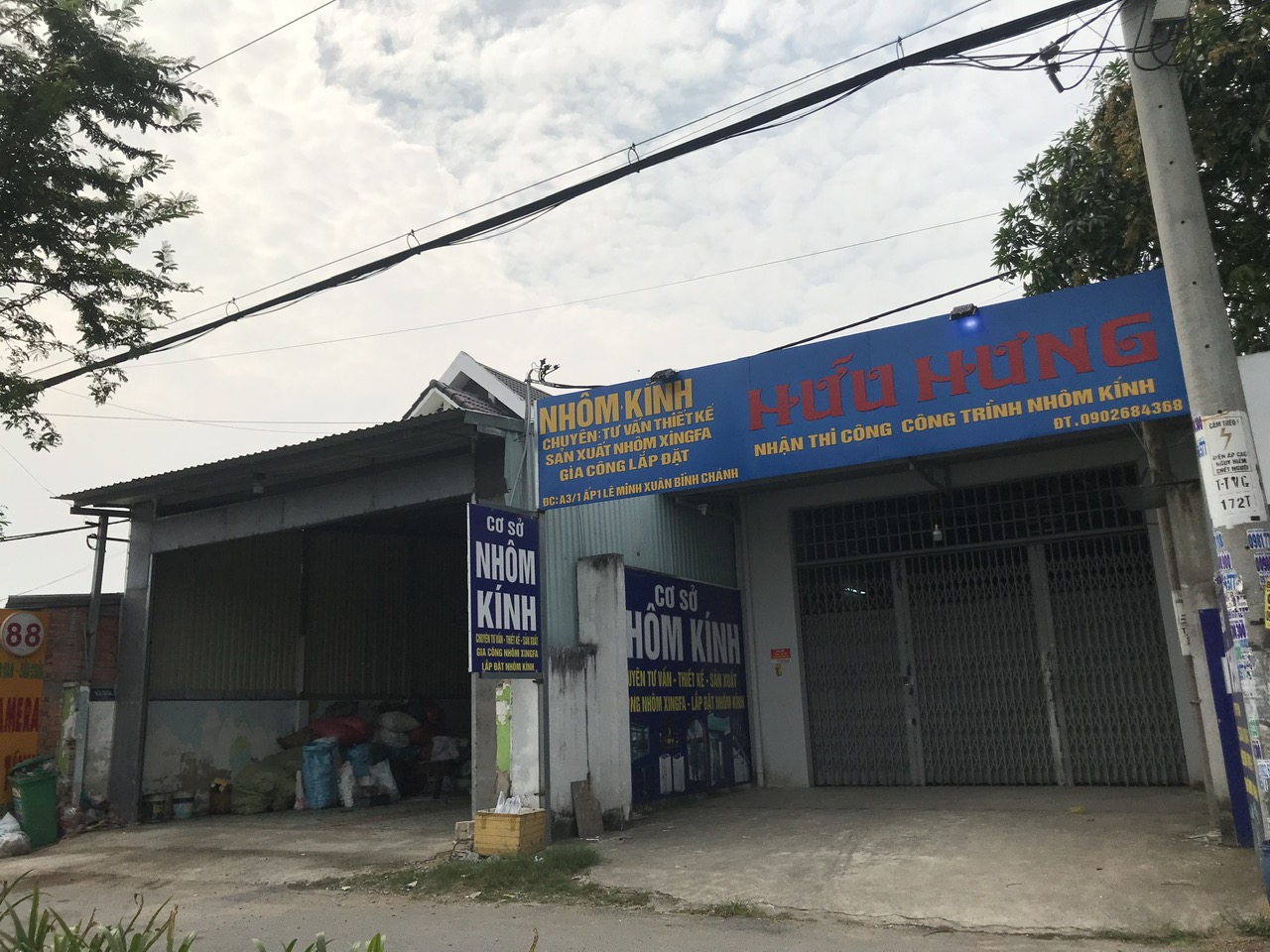 Bán nhà MT Trần Văn Giau xã Lê Minh Xuân 7 x 50 (346m) 262 thổ cư