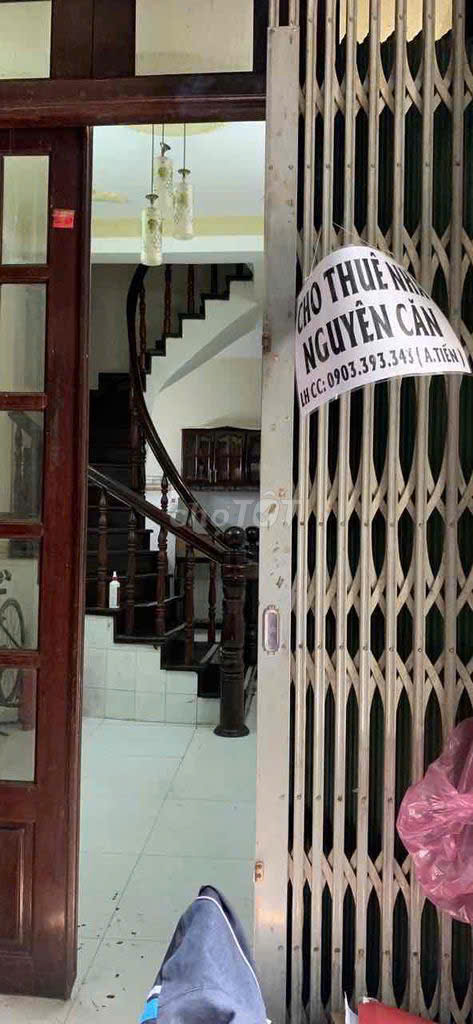 CHO THUÊ NHÀ NGUYÊN CĂN 3 TẦNG – 3PN, 3WC – VÕ VĂN KIỆT, PHƯỜNG 5, QUẬN 5 – DỌN VÀO Ở NGAY
