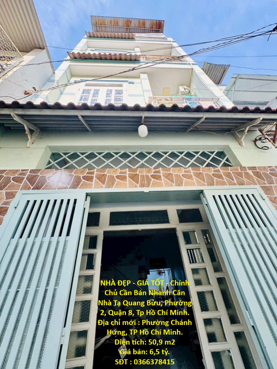 NHÀ ĐẸP - GIÁ TỐT - Chính Chủ Cần Bán Nhanh Căn Nhà Tạ Quang Bửu, Phường 2, Quận 8, Tp Hồ Chí Minh