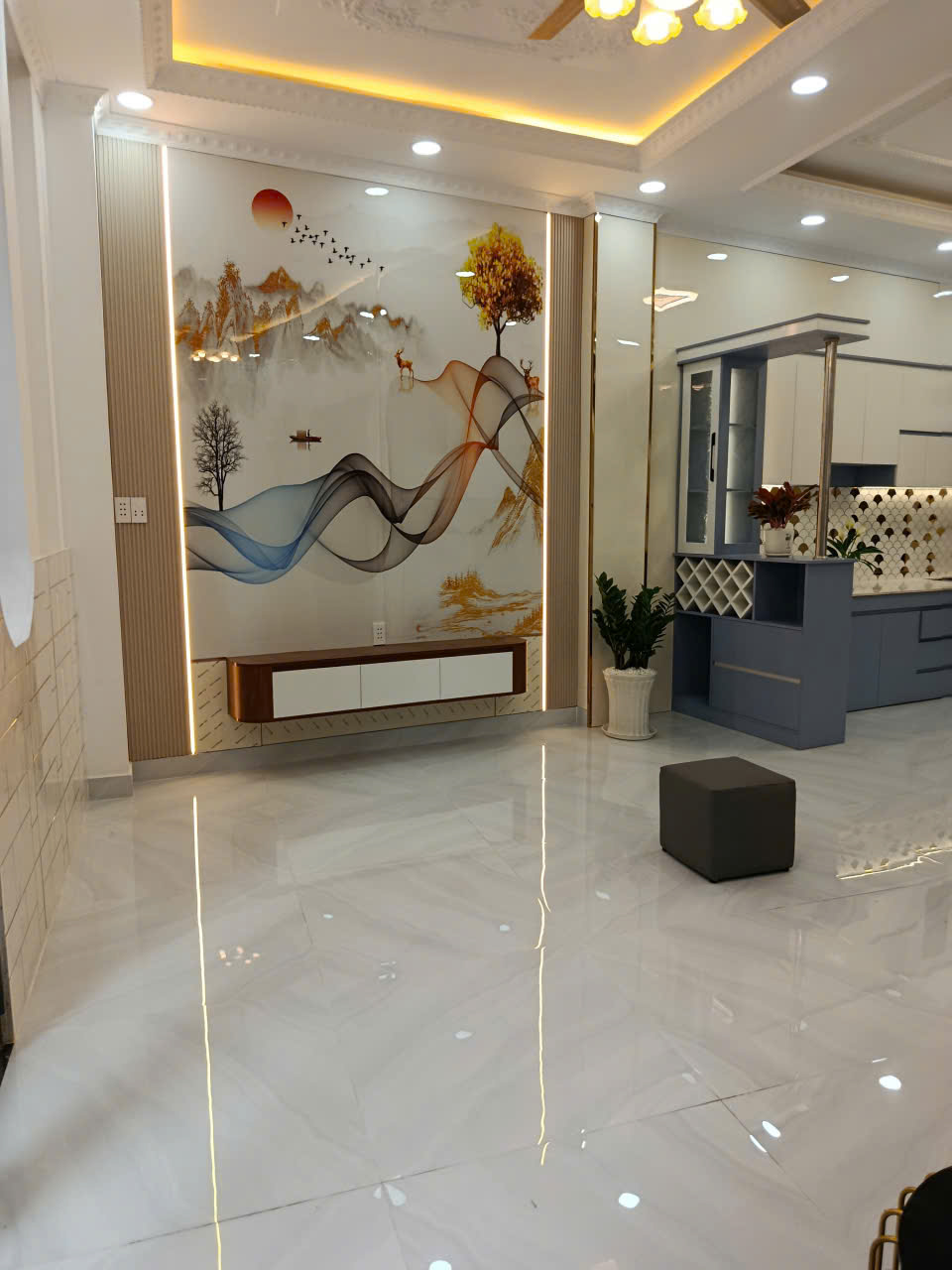 🔥🏠🚘SÁTCHỢ PHÚ LÂM,GẦN MẶT TIỀN  AN DƯƠNG VƯƠNG, HXH,MỚI ĐẸP, 48M2, 3 TẦNG, 4PN, NHỈNH 4TY