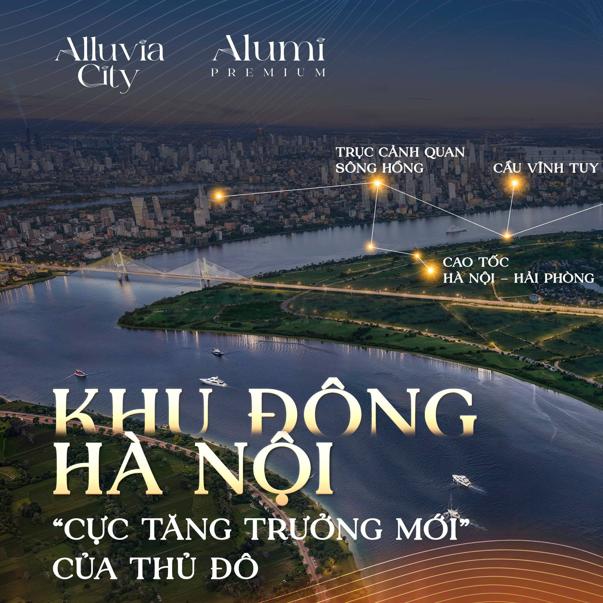 BÁN CĂN HỘ 2 NGỦ TÒA A1 TẠI DỰ ÁN ALUMI-ALLUVIA VIEW SÔNG HỒNG - HỆ SINH THÁI KHOÁNG NÓNG TỰ NHIÊN