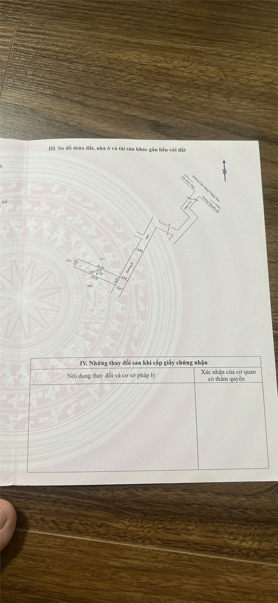 CHÍNH CHỦ CẦN BÁN LÔ ĐẤT Hẻm 115, đường Cách Mạng Tháng 8, P.An Thới, Q.Bình Thủy, TP.Cần Thơ