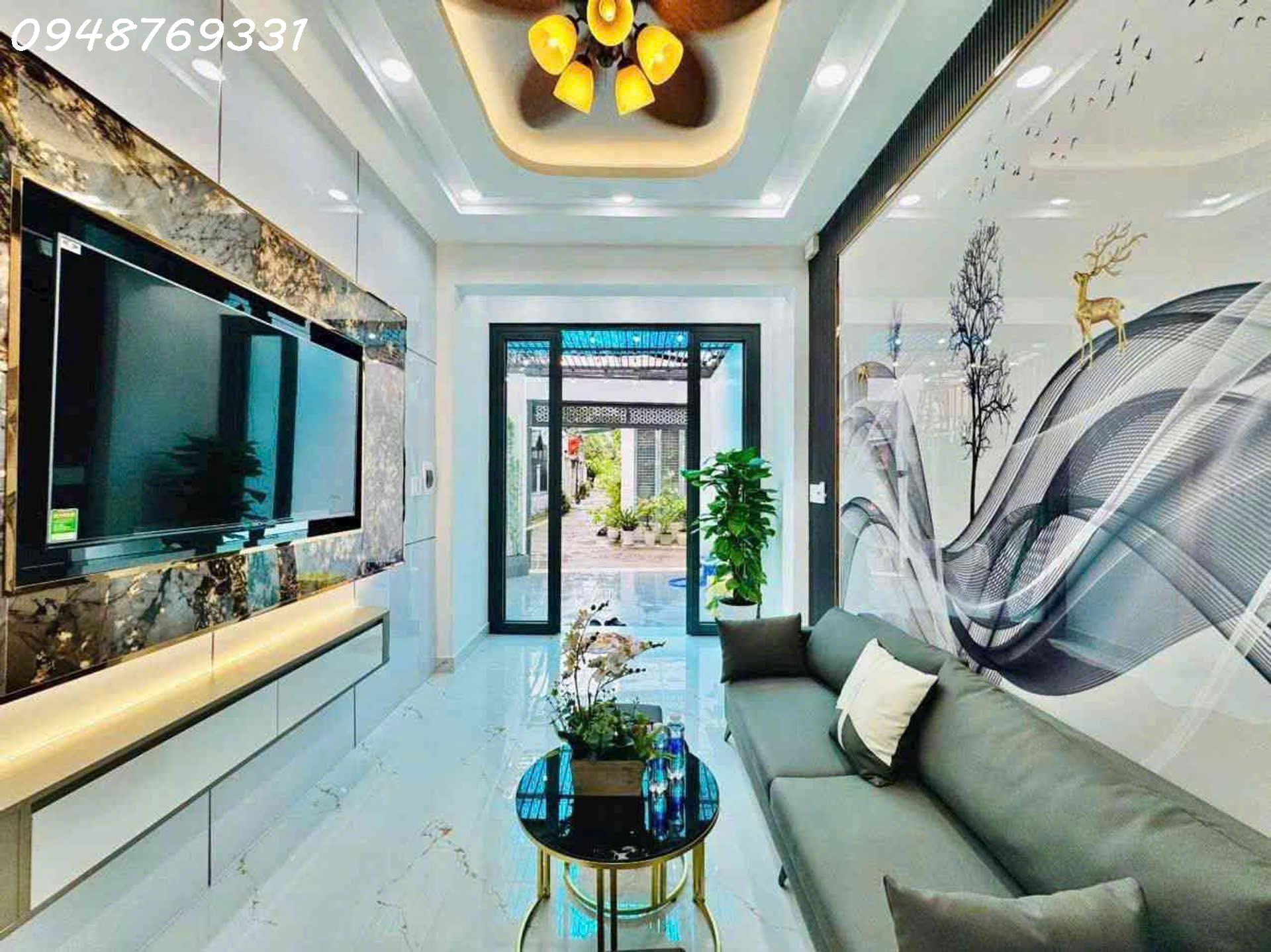 BÁN NHÀ MỚI 100% FULL NỘI THẤT – HƯNG PHÚ QUẬN 8 HẺM XE HƠI 0948769331