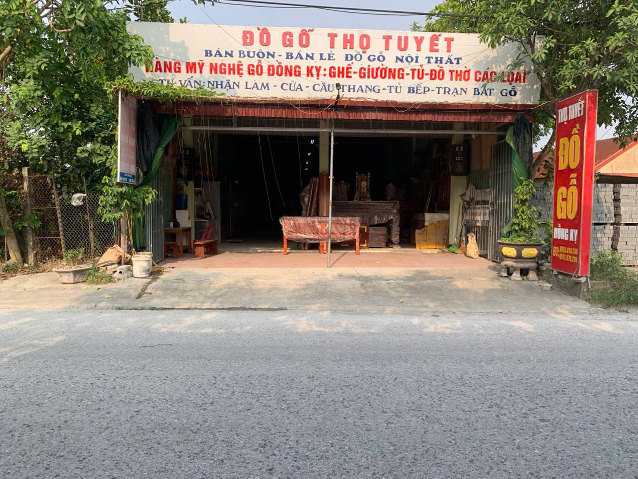 CHO THUÊ NHÀ LÀM KHO XƯỞNG MẶT ĐƯỜNG 200 – THỊ TRẤN ÂN THI, HƯNG YÊN