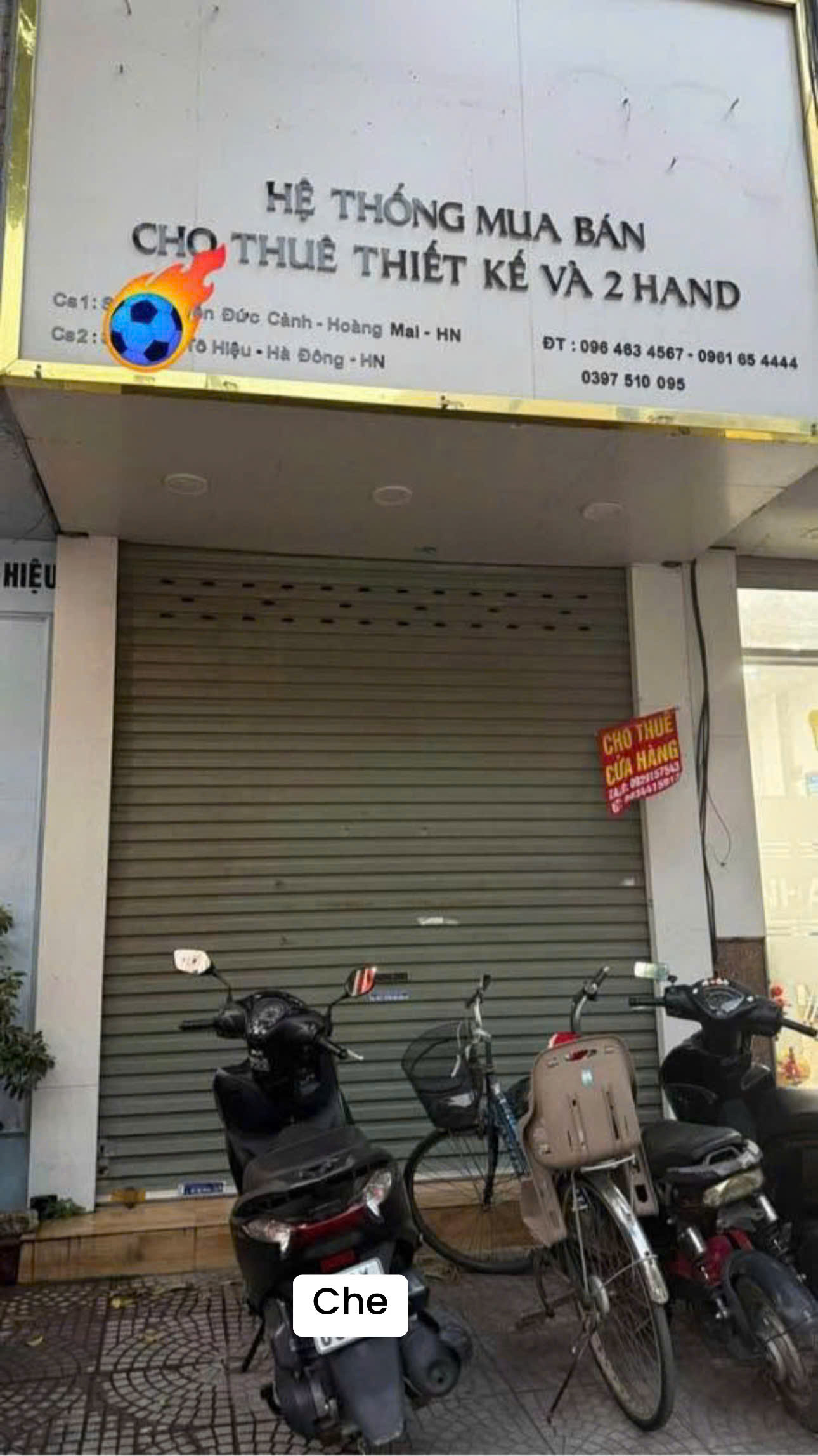 TÔ HIỆU, HÀ NỘI CHO THUÊ MẶT BẰNG KINH DOANH CÓ THỂ Ở LẠI ĐƯỢC