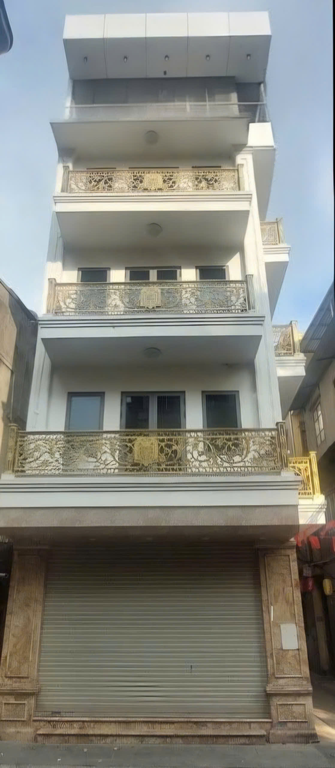 Cho thuê nhà, 86m2_ 4.5T; Hoàng Quốc Việt, Tô Hiệu, Nghĩa Tân -28 tr