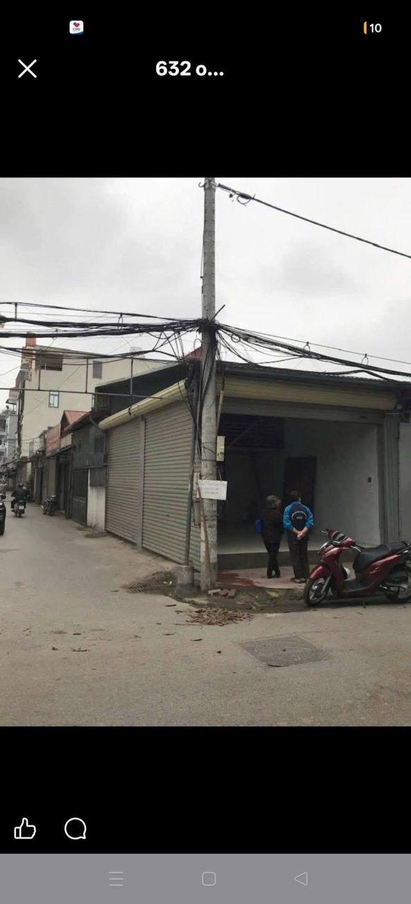 Chính chủ cần cho thuê cửa hàng 2 mặt tiền 40m2
