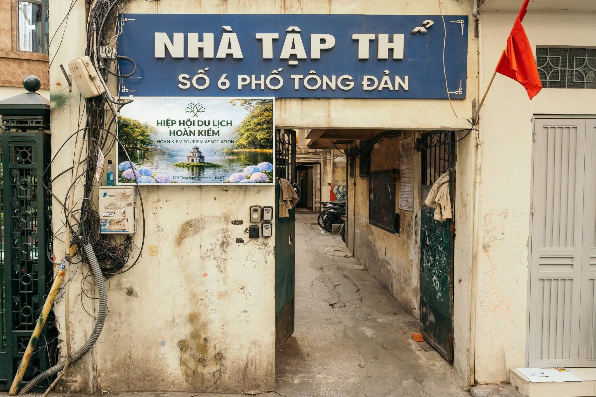 Cho thuê mặt bằng tầng 1 theo buổi/ngày tại 6 Tông Đản, Hoàn Kiếm – gần phố đi bộ Hồ Gươm