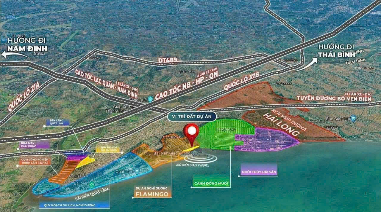 Bán gấp giá rẻ đất mặt biển phân lô FO Hải Xuân 100m, mặt tiền 5m, nhỉnh 1 tỷ, Hải Hậu, Nam Định.