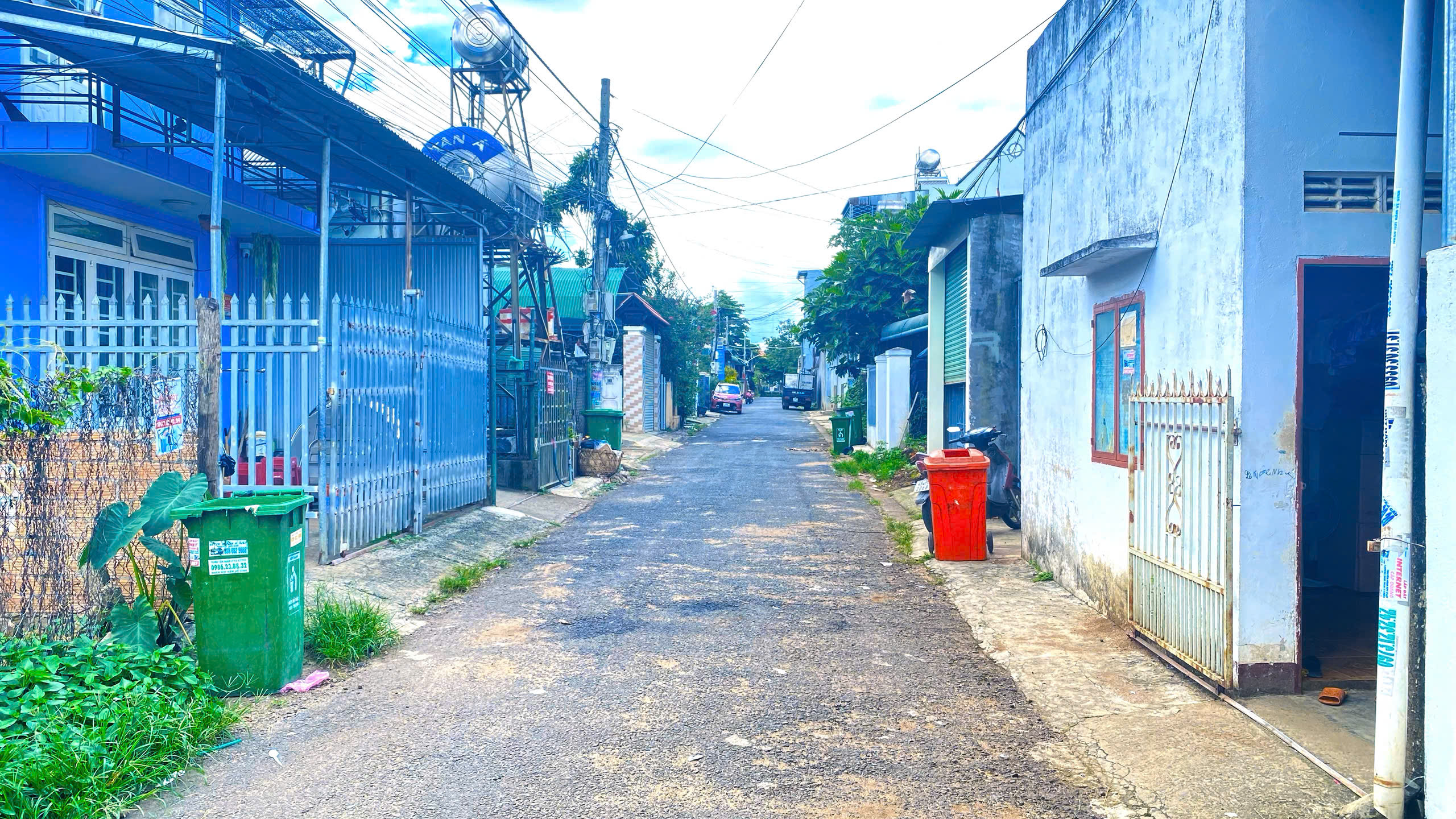 Bán nhà kèm 10 phòng trọ, mặt tiền trung tâm đức trọng, lâm đông-4