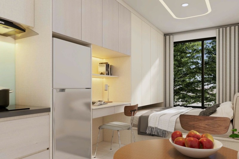 #  Tòa Căn Hộ mới hiện đại, ngay Cổng Sân Bay 90m2, 6.5 tầng, dòng tiền cao trên 100tr/th
