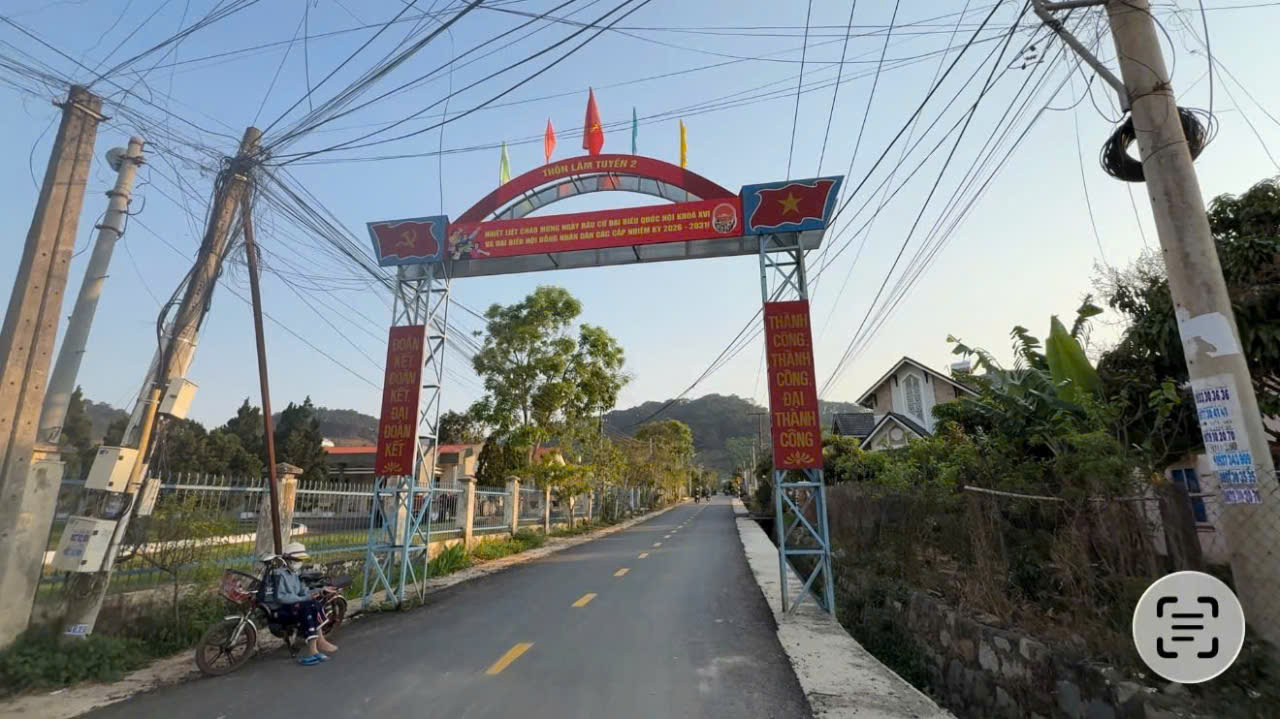 Chính chủ bán 130m2 đất đẹp Lâm Tuyền 2, Đơn Dương - 2 mặt tiền đường ô tô, gần Đà Lạt, chỉ 1,5 tỷ