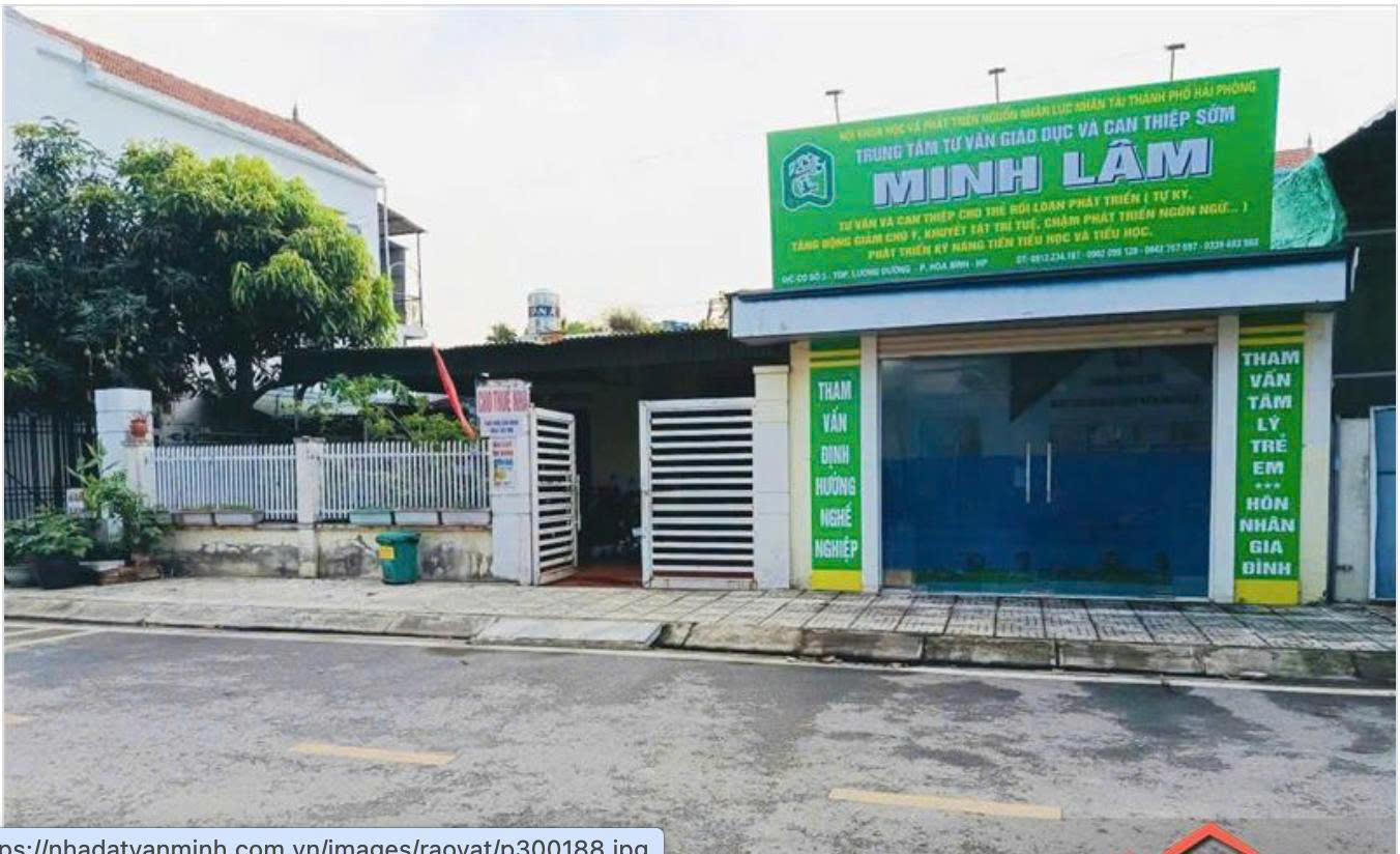 CHÍNH CHỦ CHO THUÊ MẶT BẰNG MỞ TRUNG TÂM NGOẠI NGỮ - DU HỌC TẠI TRUNG TÂM NÚI ĐÈO, THỦY NGUYÊN