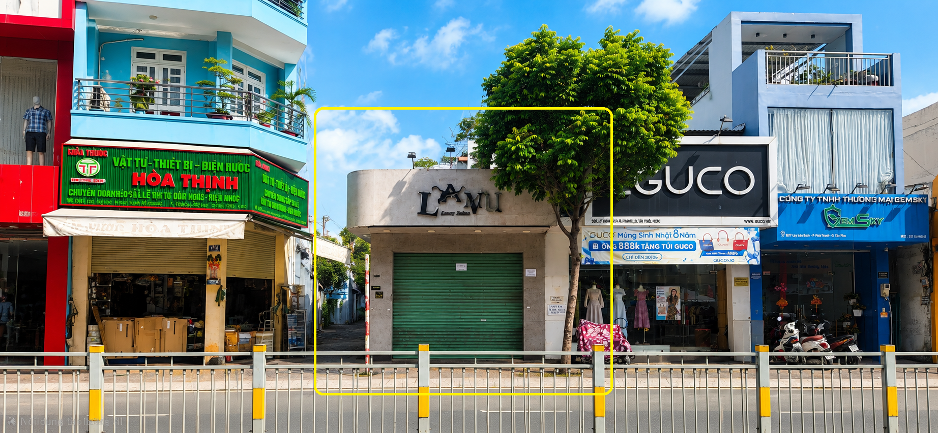 Cho thuê nhà 2 Mặt Tiền Lũy Bán Bích 90m², 25Triệu - GẦN NGÃ TƯ, CHUNG CƯ