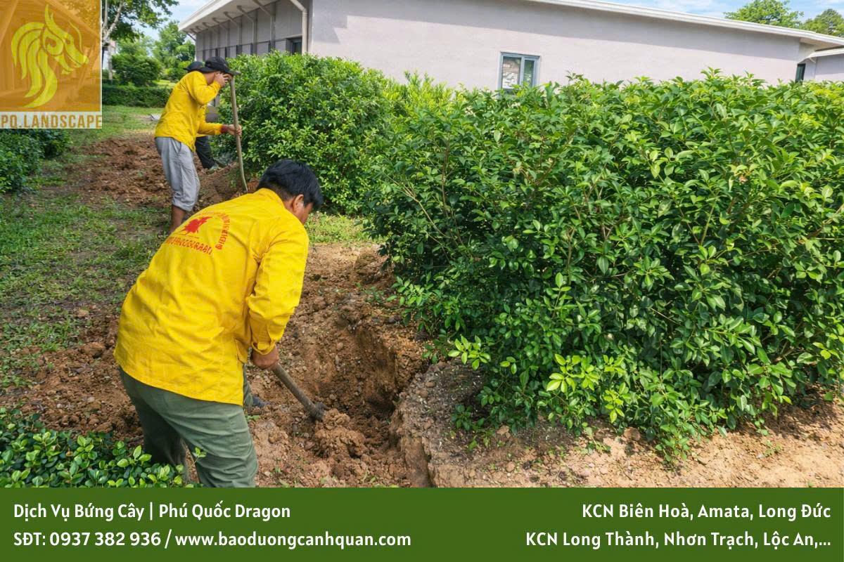  CẮT TỈA CÀNH NHÁNH CÂY XANH – GIẢI PHÁP GIỮ GÌN CẢNH QUAN AN TOÀN & THẨM MỸ TẠI PHÚ QUỐC DRAGON