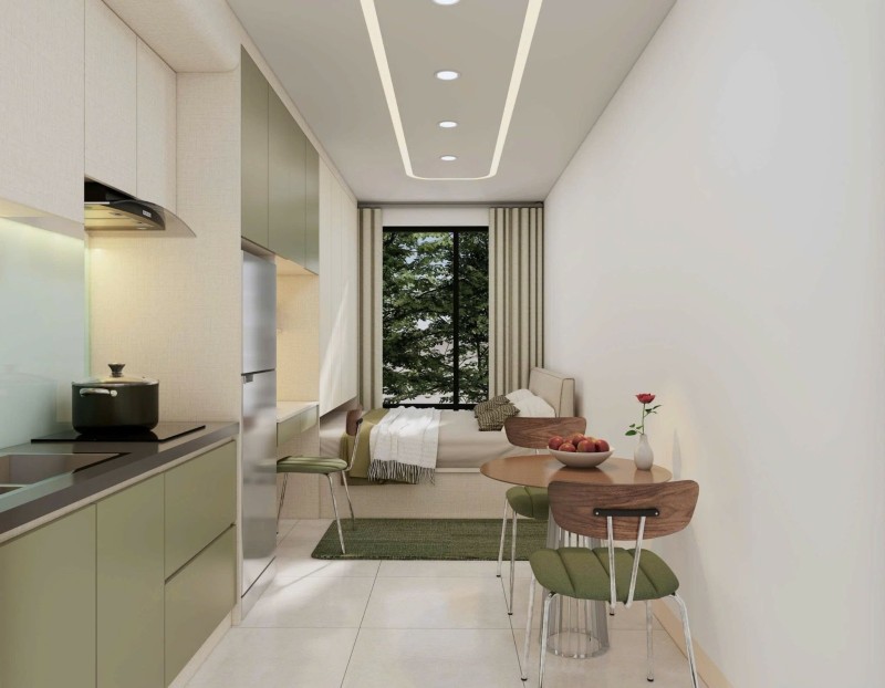 ♣ Tòa Căn Hộ Mới, ngay Cổng Sân Bay 90m2, 6.5 tầng hiện đại, dòng tiền hơn 100tr/th