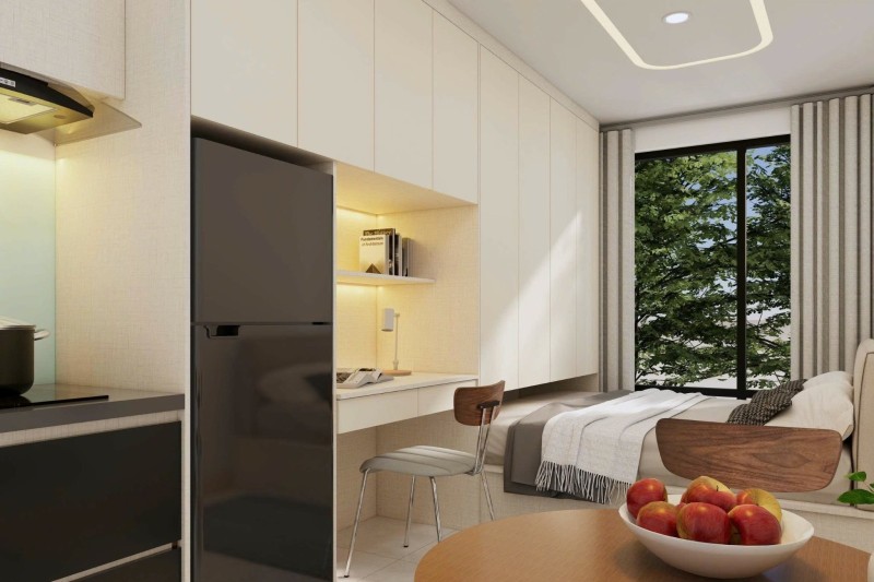 ♣ Tòa Căn Hộ Mới, ngay Cổng Sân Bay 90m2, 6.5 tầng hiện đại, dòng tiền hơn 100tr/th-3