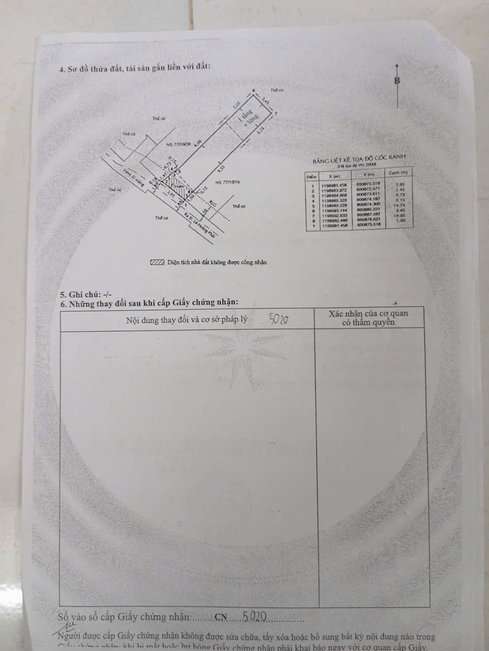 CHÍNH CHỦ CẦN BÁN NHÀ HẺM LÊ HOÀNG PHÁI – PHƯỜNG GÒ VẤP, TP. HỒ CHÍ MINH