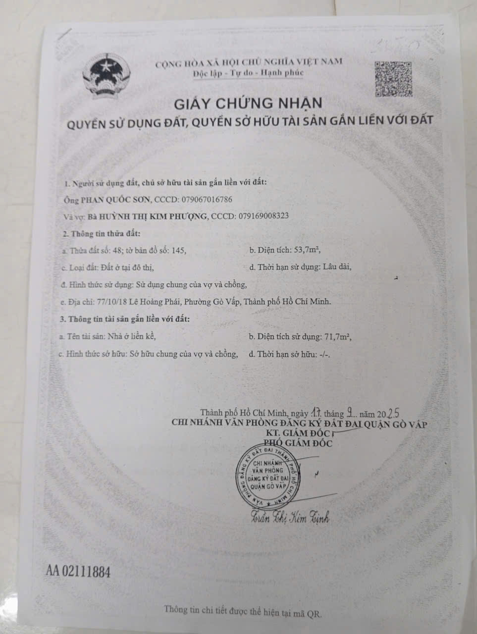 CHÍNH CHỦ CẦN BÁN NHÀ HẺM LÊ HOÀNG PHÁI – PHƯỜNG GÒ VẤP, TP. HỒ CHÍ MINH-4