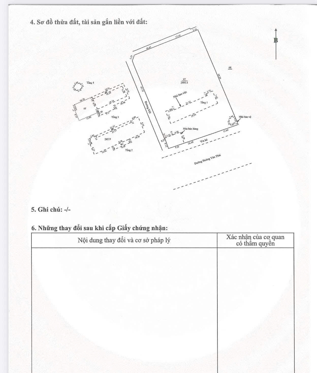 🔴💥Bán khu đất MT đường Hoàng Văn Thái - Có nhà văn phòng 3 tầng