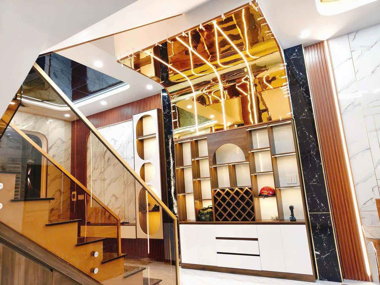Nhà phố mới, đẹp Tam Bình - 75m2 - Ngang 6,7m - 4 Tầng – Nhỉnh 5T - Đường 6m - Ôtô đậu trước nhà-3