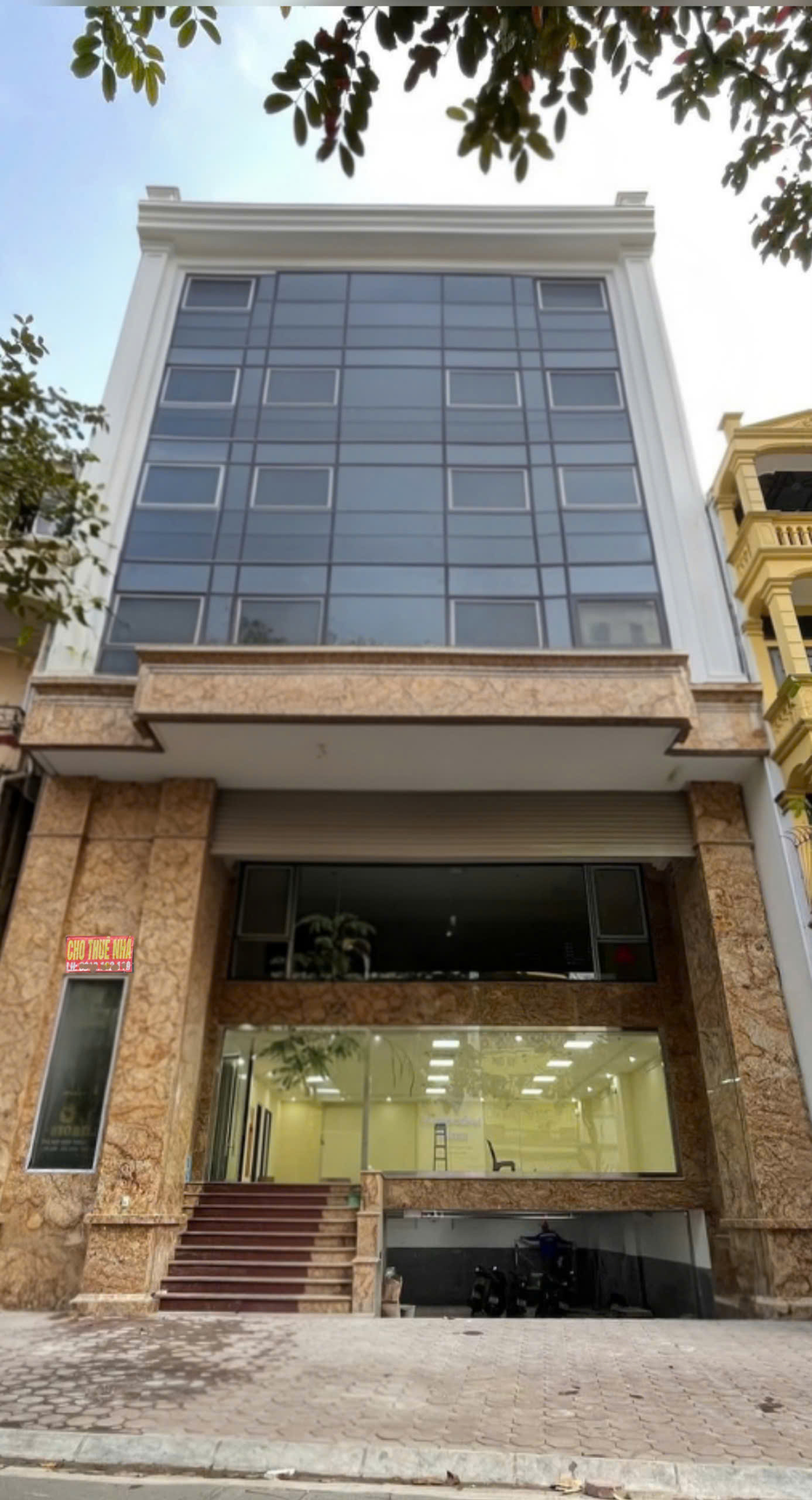 Mình cho thuê nhà, 161m2_ 6T; Nguyễn Đình Thi, Hoàng Hoa Thám -65 tr
