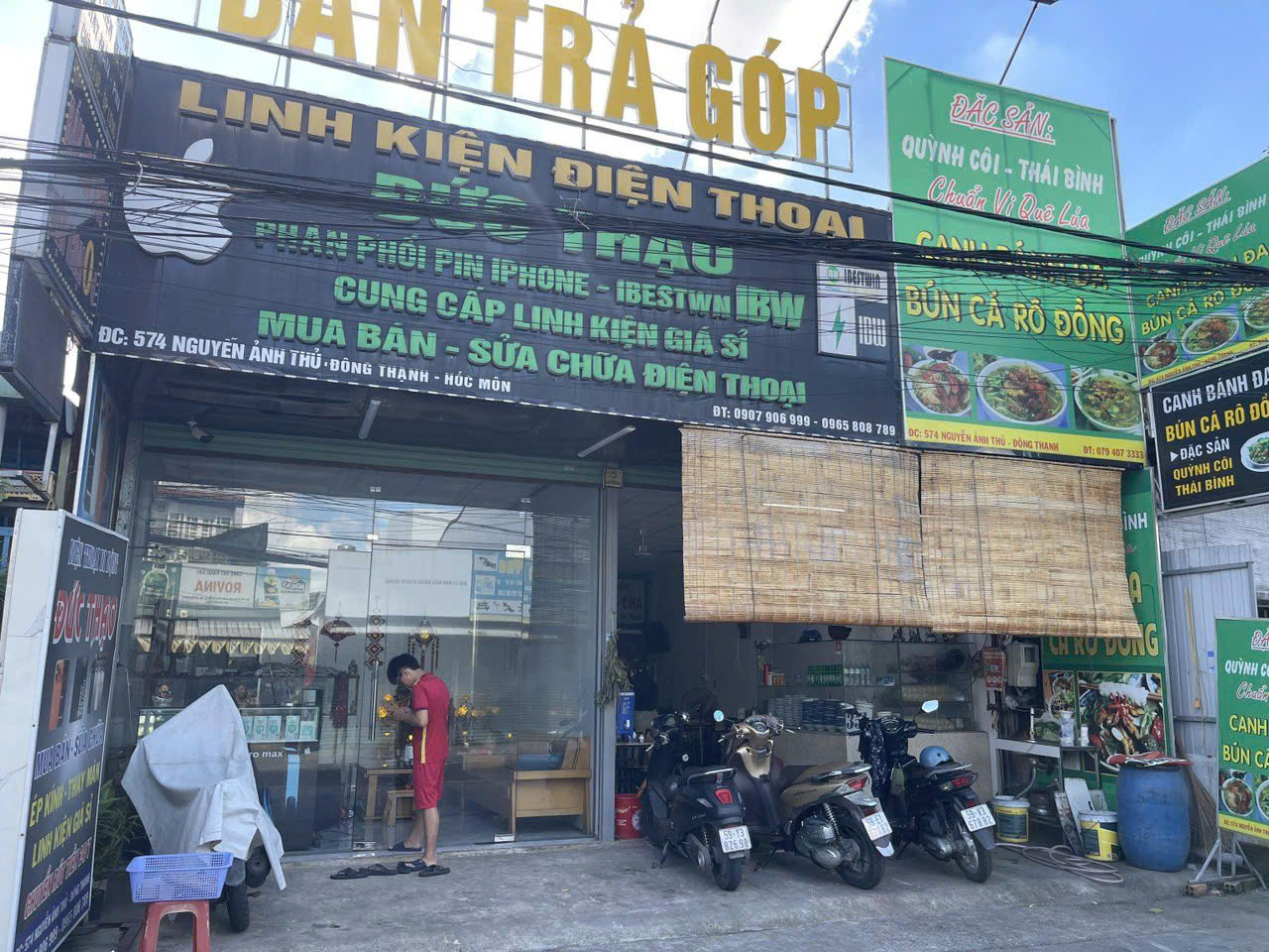 Quận 12 , CHỐT NHANH, NHƯỢNG QUÁN ĂN MB DTSD : 9m x 20m , GIÁ SANG CHỈ : 148 tr , MB giá thuê chỉ trả : 6 - 8 tr / tháng, Tel : 0932610287 ( chính chủ )