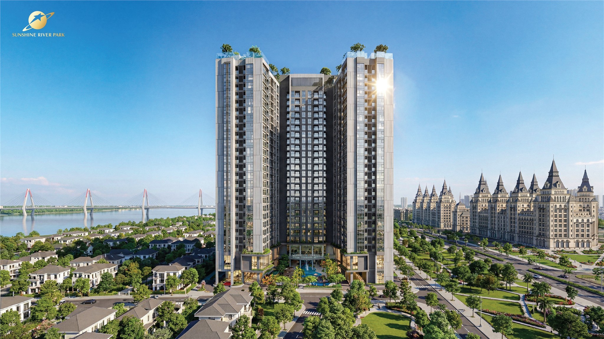 SUNSHINE RIVER PARK – Kiến tạo chuẩn sống ven sông giữa lòng Tây Hồ Tây.