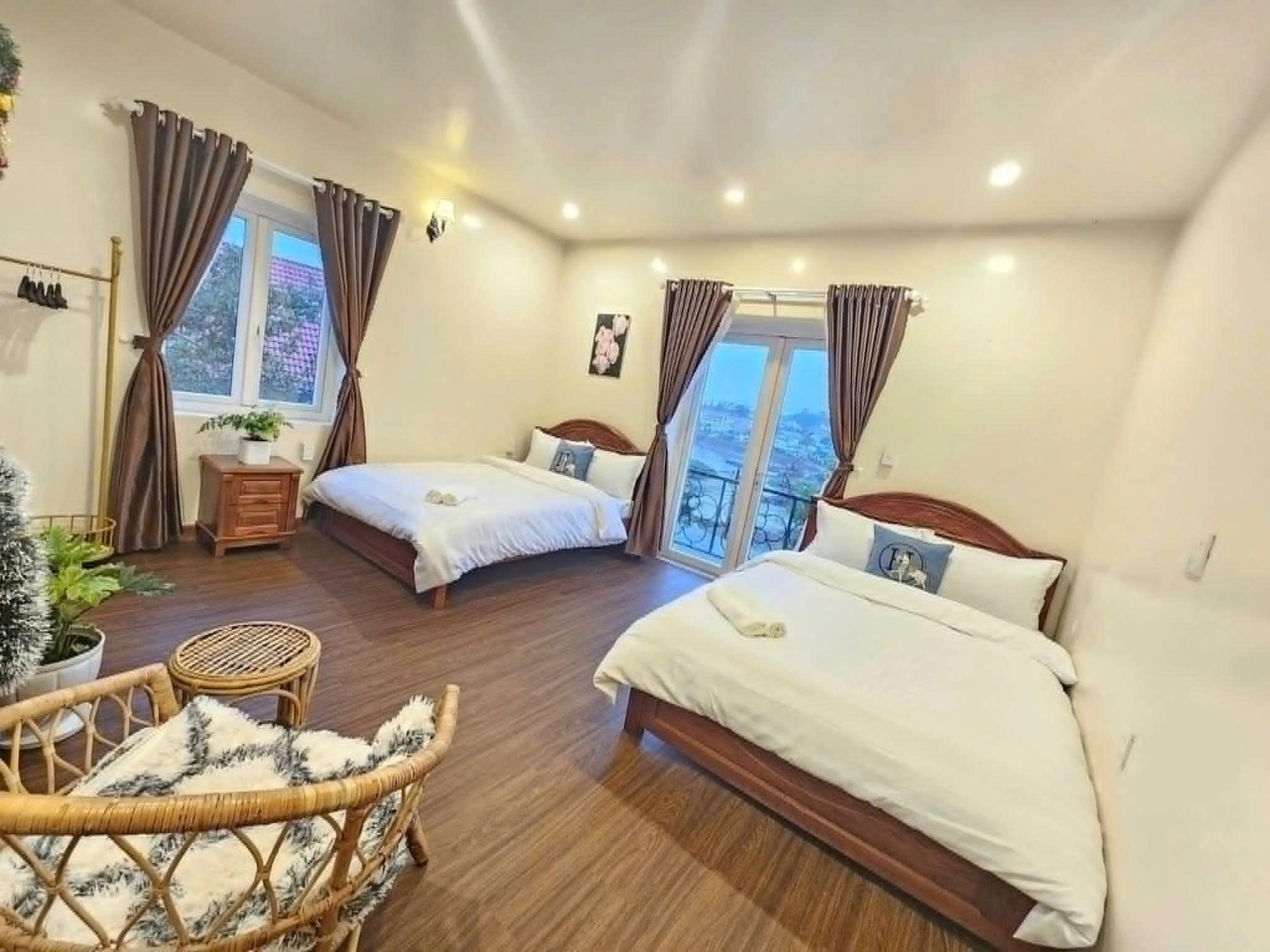 Cho thuê villa 10 phòng Mặt tiền đường Mê Linh Phường 9 Đà Lạt 30tr/th-3