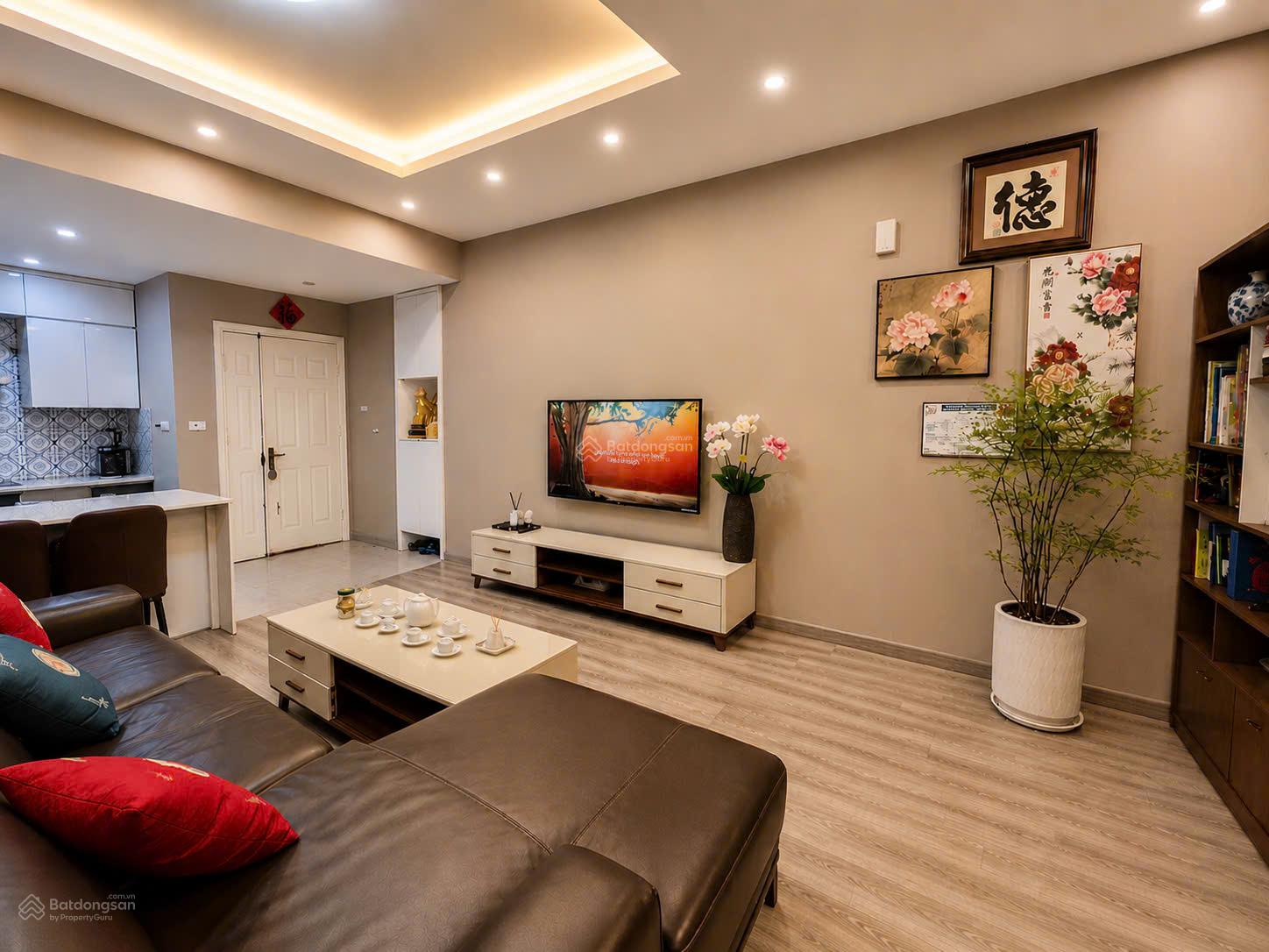 CHO THUÊ CĂN HỘ CAO CẤP 3PN – 106m² tại MỸ ĐÌNH, HÀ NỘI View hồ • Không gian xanh • Yên tĩnh • Full nội thất • Chỉ cần xách vali vào ở