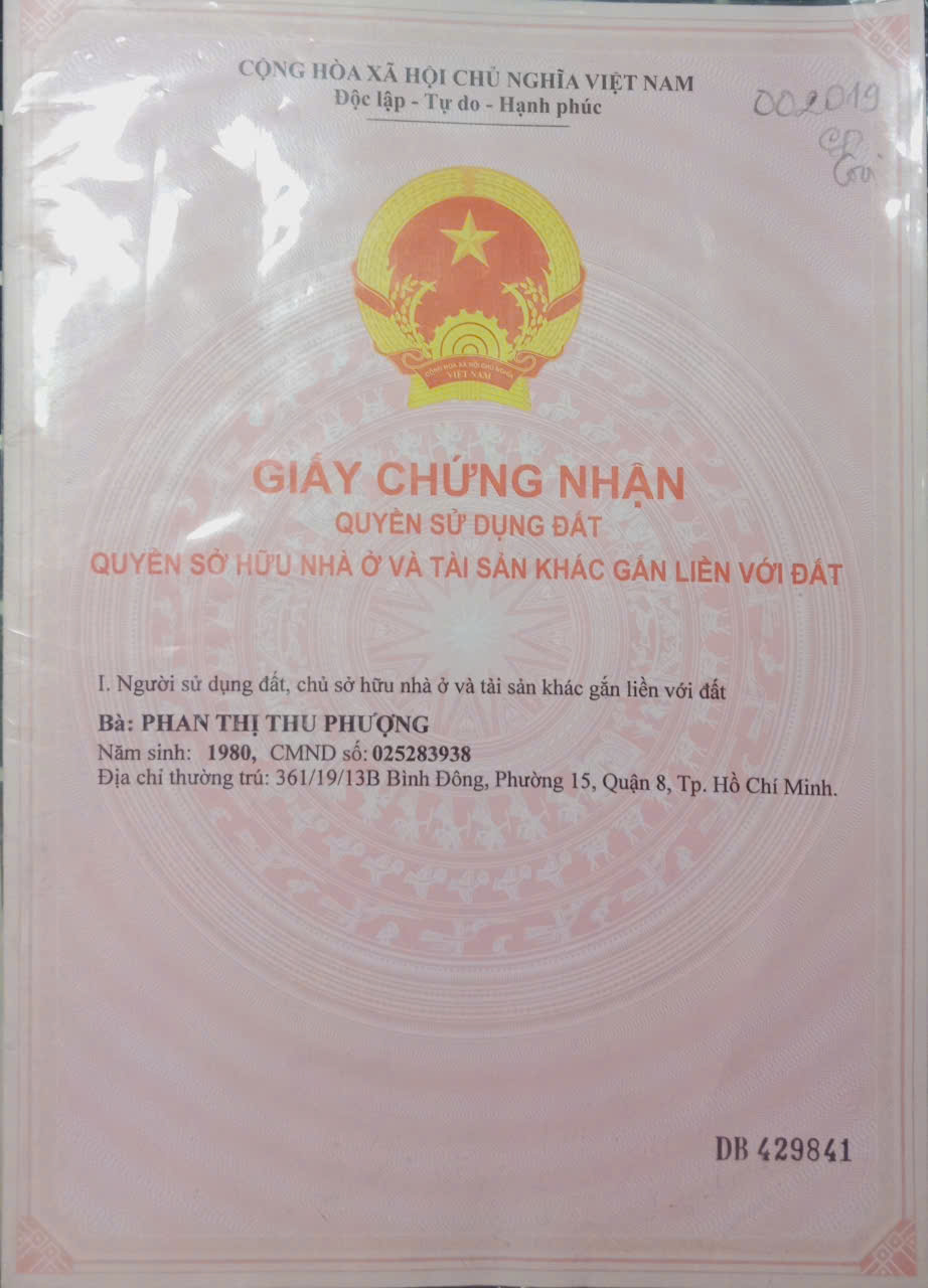 BÁN NHÀ QUẬN 8 – HẺM XE HƠI – SỔ HỒNG RIÊNG – GIÁ 3,4 TỶ-4