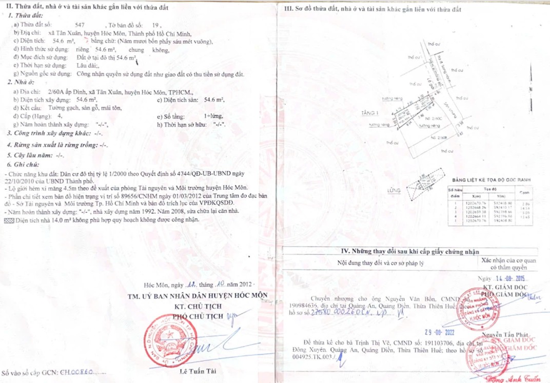 Bán nhà đẹp - Vị trí đắc địa Âp Đình, xã Tân Xuân, Hóc Môn - Gần đầy đủ tiện ích - Giá chỉ 2,3 tỷ-4