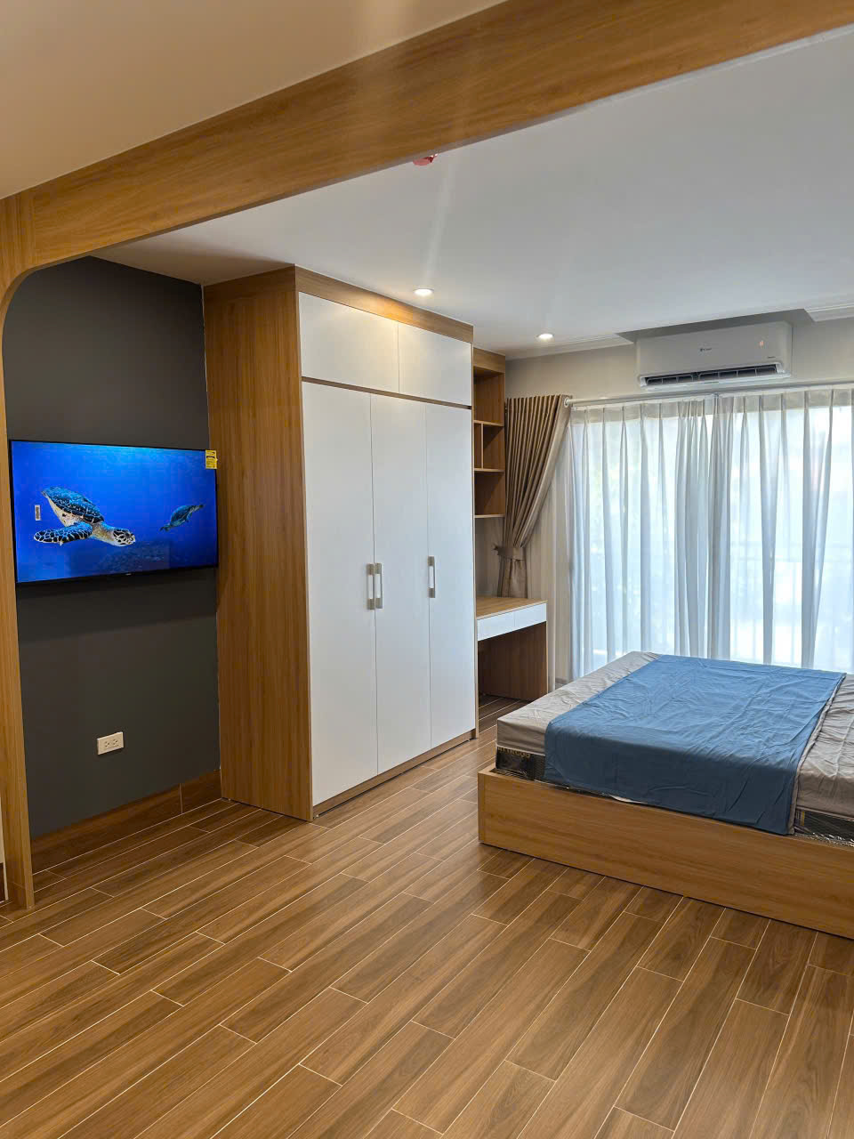 CHO THUÊ CĂN HỘ CAO CẤP 45M² – FULL NỘI THẤT TẠI HỒNG TIẾN, LONG BIÊN