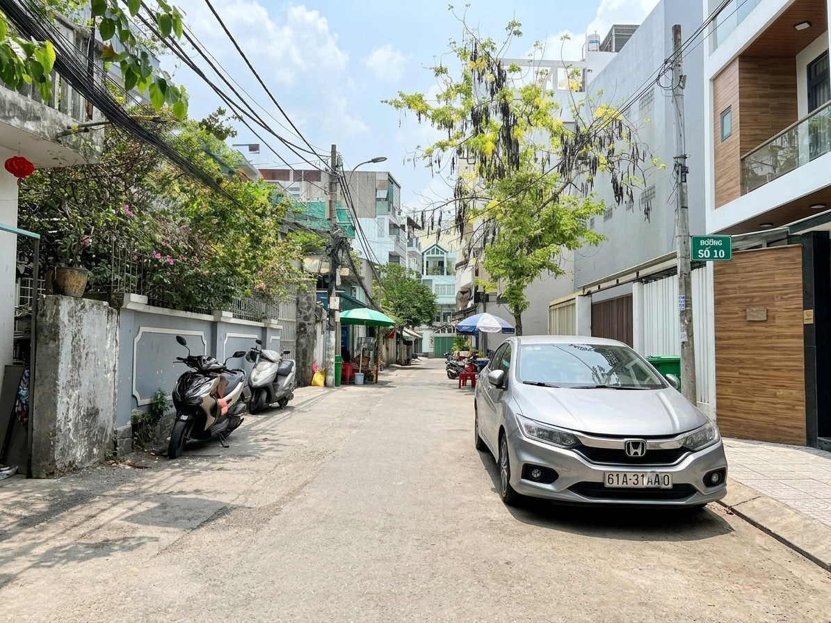 [H2584*] ĐẤT VÀNG NƠ TRANG LONG HXH NÉ NHAU XÂY 7 TẦNG - 9.X TỶ