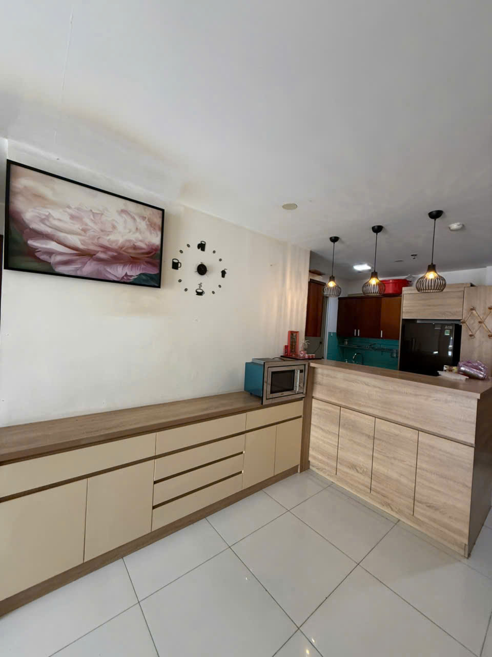 Cho thuê căn hộ Giai Việt 85m2 tầng cao đường Tạ Quang Bửu P5Q8 . Giá : 14.5 triệu/tháng